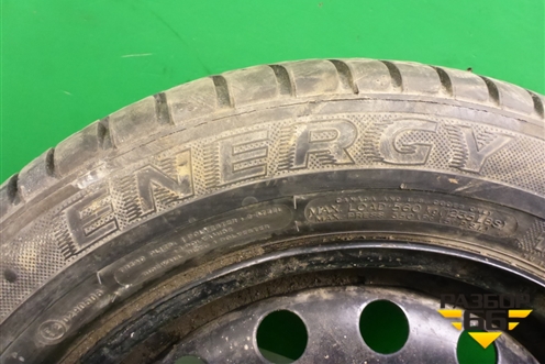 Запасное колесо полноразмерное  195/60 R15 (Лето) EJ6 4х100 ET45 Ц.О.54,1 для Toyota Corolla (E12) с 2001-2007г (Королла 120)