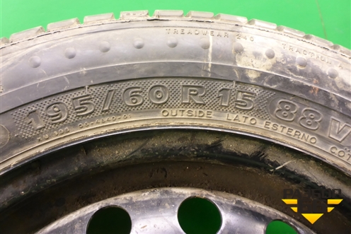 Запасное колесо полноразмерное  195/60 R15 (Лето) EJ6 4х100 ET45 Ц.О.54,1 для Toyota Corolla (E12) с 2001-2007г (Королла 120)