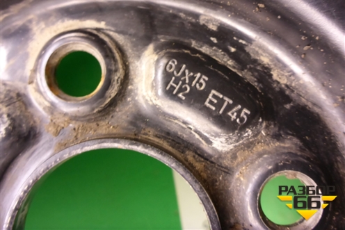 Запасное колесо полноразмерное  195/60 R15 (Лето) EJ6 4х100 ET45 Ц.О.54,1 для Toyota Corolla (E12) с 2001-2007г (Королла 120)