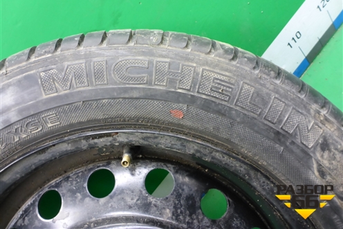 Запасное колесо полноразмерное  195/60 R15 (Лето) EJ6 4х100 ET45 Ц.О.54,1 для Toyota Corolla (E12) с 2001-2007г (Королла 120)