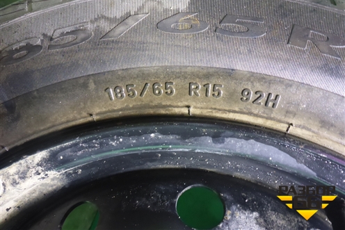 Запасное колесо полноразмерное Pirelli Cinturato P1 92H 185/65 R15 (Лето) EJ6 5x114.3 ET50 Ц.О.60,1