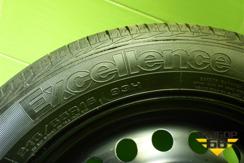Запасное колесо полноразмерное  215/55 R16 (Лето) EJ6,5 5x108 ET50 Ц.О.63,3 для Ford Mondeo 4 с 2006-2014г