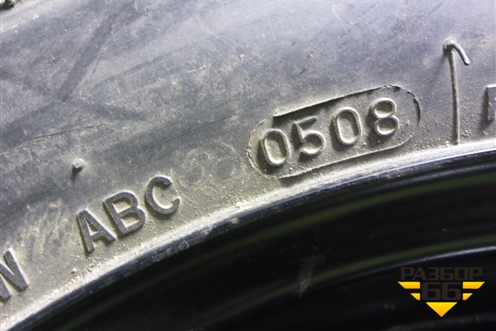 Запасное колесо докатка  125/80 R15 (Лето) EJ3,5 4x108 ET15 Ц.О.65,1 (2150753) для Citroen C3 Picasso с 2008г (С3 Пикассо)