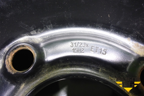 Запасное колесо докатка  125/80 R15 (Лето) EJ3,5 4x108 ET15 Ц.О.65,1 (2150753) для Citroen C3 Picasso с 2008г (С3 Пикассо)