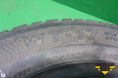 Шина Bridgestone WT-17 91Q 205/50 R15 (Зима Шипы)