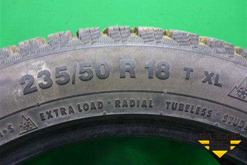 Шина Continental ContiIceContact 4x4 101T 235/50 R18 ( Шипы)