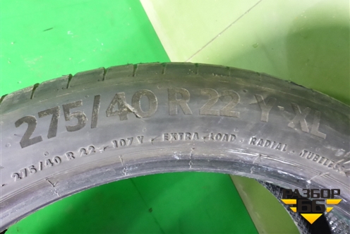 Шина Continental PremiumContact 6 SSR 107Y 275/40 R22 (Лето)
