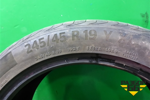 Шина Continental PremiumContact 6 102Y XL 245/45 R19 (Лето)