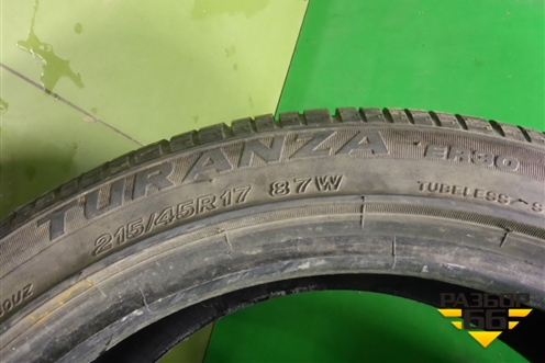 Шина Bridgestone Turanza ER30 87W 215/45 R17 (Лето)