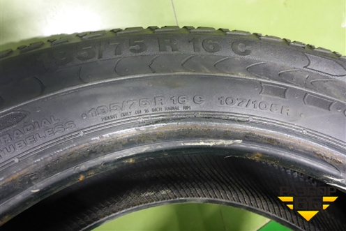 Шина Continental Vanco 2 107/105R 195/75 R16 (Лето)