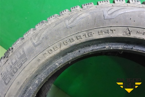 Шина Cordiant SnowCross 94T 205/55 R16 ( Шипы)