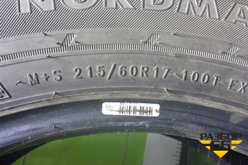 Шина  215/60 R17 (Зима Шипы) (Nordman7SUV21560R17100T) (NORDMAN7SUV21560R17100T)