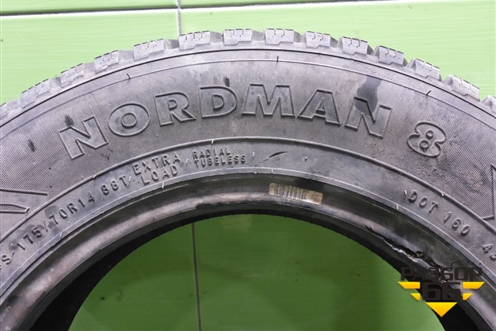Шина  175/70 R14 (Зима Шипы) (NokianNordman8) (NOKIANNORDMAN8)