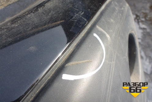 Бампер задний (под парктроник) (85022JD00H) для Nissan Qashqai (J10E) с 2006-2013г (Кашкай)