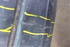 Бампер задний (под парктроник) (85022JD00H) для Nissan Qashqai (J10E) с 2006-2013г