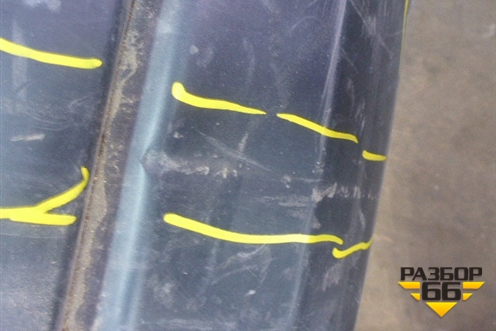 Бампер задний (под парктроник) (85022JD00H) для Nissan Qashqai (J10E) с 2006-2013г