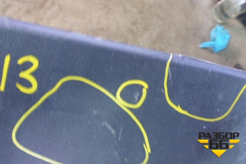 Бампер задний (до 2010г под парктроник) для BMW X5 E70 с 2007-2013г (Х5 Е70)