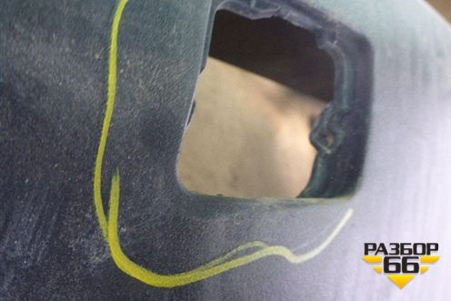 Бампер задний (до 2010г под парктроник) для BMW X5 E70 с 2007-2013г (Х5 Е70)