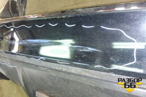 Бампер задний (57704CA010) для Subaru BRZ (ZC6/Z10) с 2012г (БРЗ)