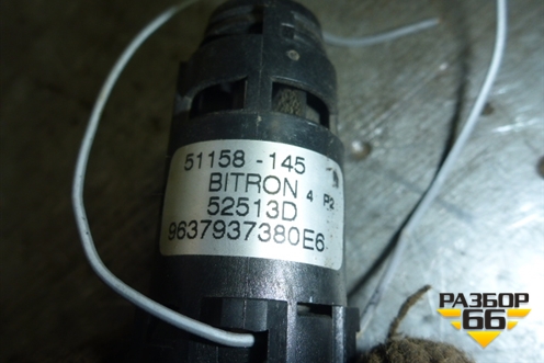 Датчик температуры (с корпуса отопителя) (9637937380) для Citroen C3 с 2002-2009г (С3)