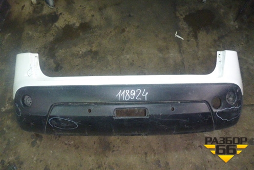 Бампер задний (под парктроник) (85022JD00H) для Nissan Qashqai (J10E) с 2006-2013г (Кашкай)