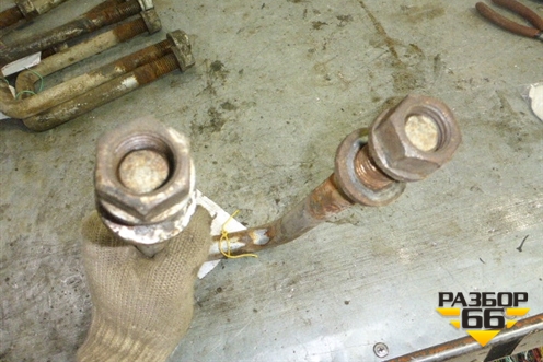 Стремянка задней рессоры для Volvo TRUCK FH с 2002-2008г (ФШ)