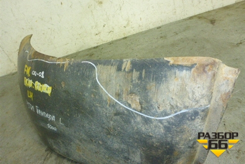 Угол бампера левый для Volvo TRUCK FH с 2002-2008г (ФШ)