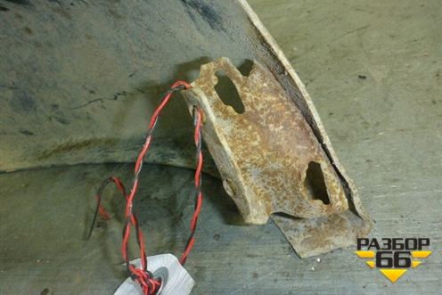 Угол бампера левый для Volvo TRUCK FH с 2002-2008г (ФШ)