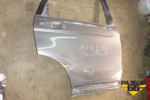 Дверь задняя правая (67510SWAA00ZZ) для Honda CR-V(RE) с 2006-2012г (ЦРВ СРВ)