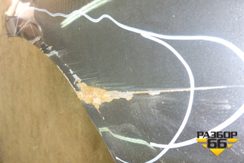 Дверь задняя правая (67510SWAA00ZZ) для Honda CR-V(RE) с 2006-2012г (ЦРВ СРВ)