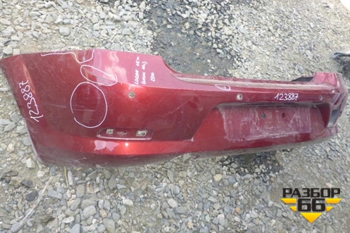Бампер задний (после 2009г под парктроник) (8200752683) для Renault Logan с 2004-2015г (Логан)