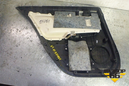 Обшивка двери задней правой под электрику (седан) для Mitsubishi Lancer-X с 2007г (Лансер)