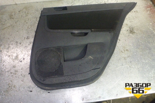 Обшивка двери задней правой под электрику (седан) для Mitsubishi Lancer-X с 2007г (Лансер)