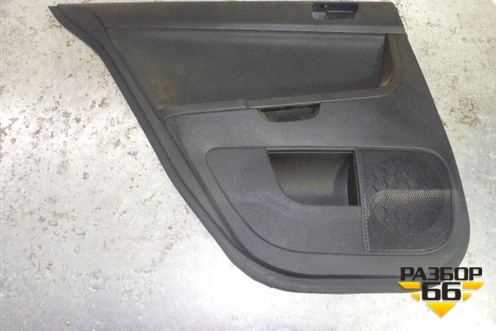Обшивка двери задней левой под электрику для Mitsubishi Lancer-X с 2007г (Лансер)