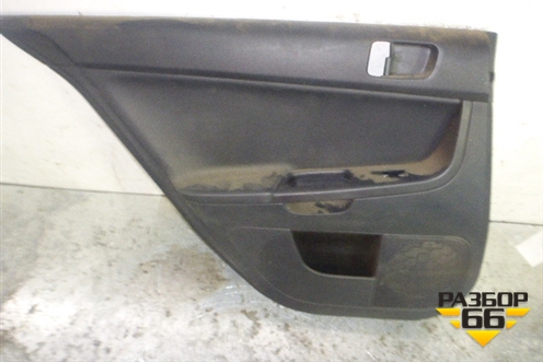 Обшивка двери задней левой под электрику для Mitsubishi Lancer-X с 2007г (Лансер)