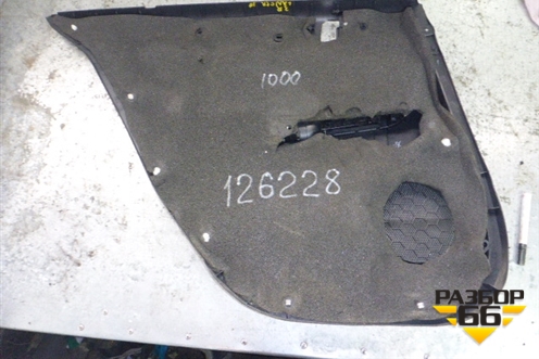 Обшивка двери задней правой под электрику для Mitsubishi Lancer-X с 2007г (Лансер)