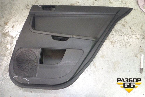 Обшивка двери задней правой под электрику для Mitsubishi Lancer-X с 2007г (Лансер)