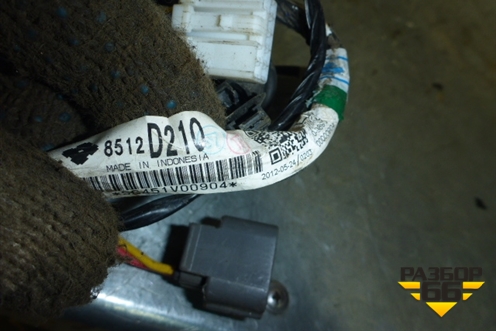 Проводка двери задней правой для Mitsubishi Lancer-X с 2007г (Лансер)