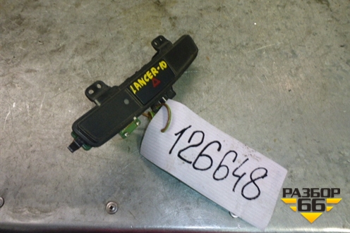 Кнопка аварийной сигнализации для Mitsubishi Lancer-X с 2007г (Лансер)