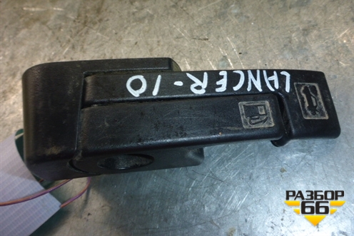 Ручка открывания багажника и лючка бензобака для Mitsubishi Lancer-X с 2007г (Лансер)