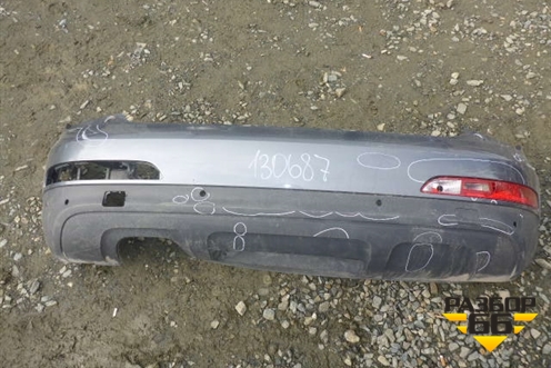 Бампер задний (до 2014г под парктроник) (8U0807511C) для Audi Q3 с 2011-2018г (Ку 3)