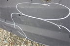 Бампер задний (под парктроник) (KD4750221) для Mazda CX 5 с 2012-2016г (СХ5)
