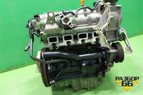 Двигатель (1.4л CAX Турбо МКПП) для Volkswagen Golf V Plus с 2005-2014г (Гольф 5 Плюс)