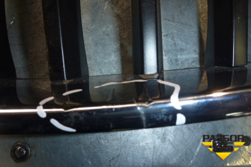 Решетка радиатора левая (до 2014г) (51117210725) для BMW X3 F25 с 2010-2017г (Х3 Ф25)