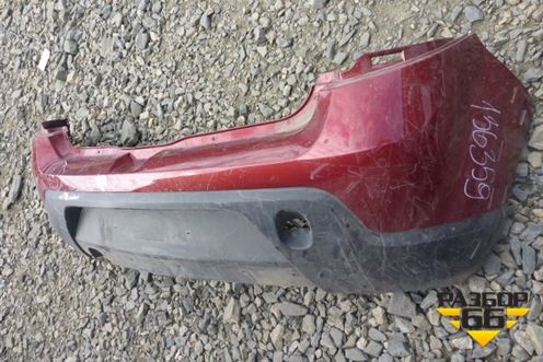 Бампер задний (StepWay) (8200911893) для Renault Sandero с 2009-2014г (Сандеро)