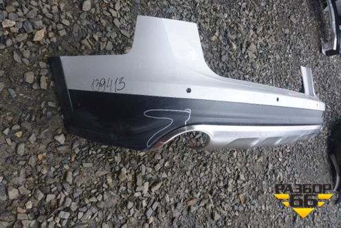 Бампер задний (с юбкой под парктроник) для Audi A4 (В8) Allroad Quattro с 2009-2016г (А4)