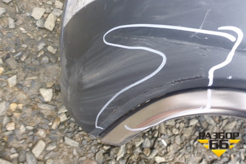 Бампер задний (с юбкой под парктроник) для Audi A4 (В8) Allroad Quattro с 2009-2016г (А4)