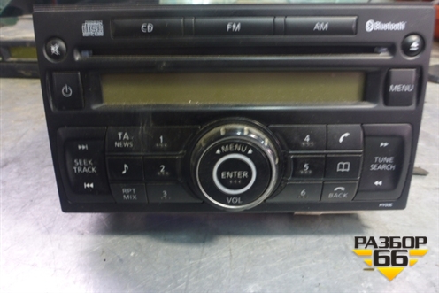 Магнитола (28185JD00A) для Nissan Qashqai (J10E) с 2006-2013г (Кашкай)