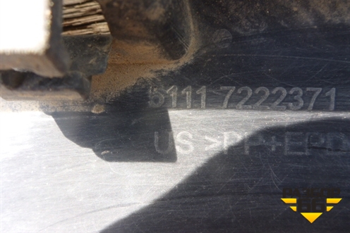 Юбка переднего бампера (после 2010г под парктроник) 51117222371 для BMW X5 E70 с 2007-2013г (Х5 Е70)