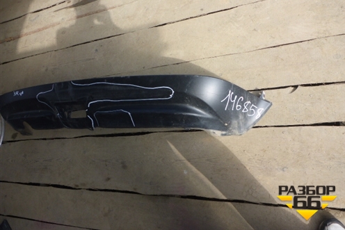 Юбка заднего бампера (до 2014г) (850B21KA1A) для Nissan Juke (F15) с 2011г (Жук)